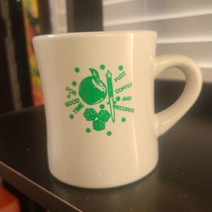 Fuzz Coffee and Records San Diego, California, 10.5oz Coffee Tea Mug.